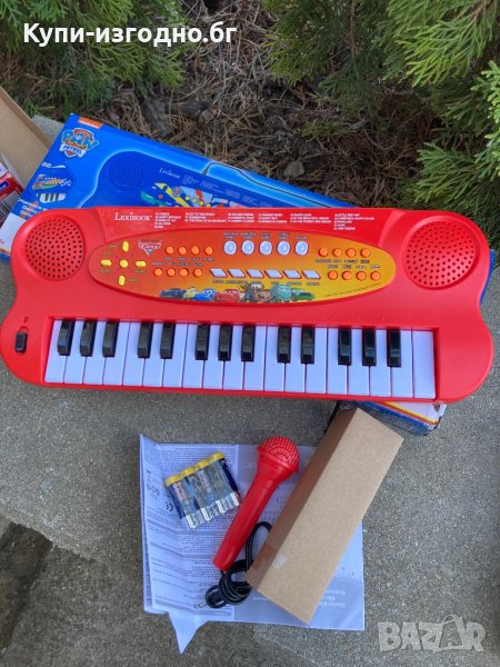 Детско пиано с микрофон Lexibook с Elza , Cars , Paw Patrol, снимка 1