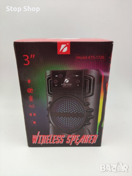 Bluetooth колона kts-1720 radio USB , снимка 1