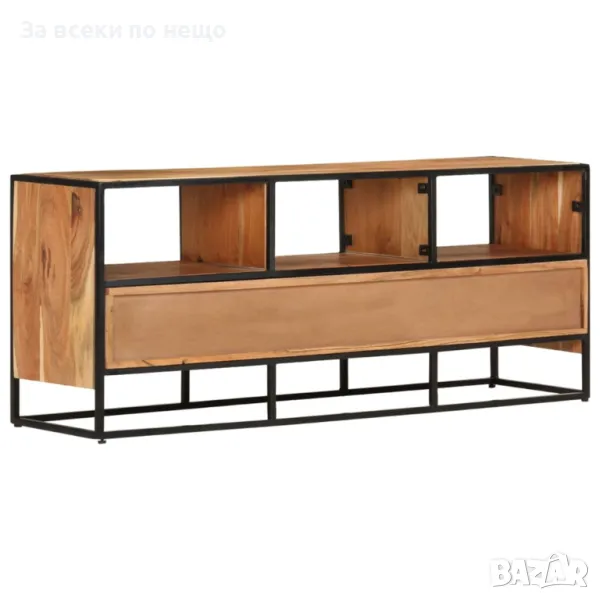 ТВ шкаф, 110x30x45 cм, акациево дърво масив Код P95, снимка 1