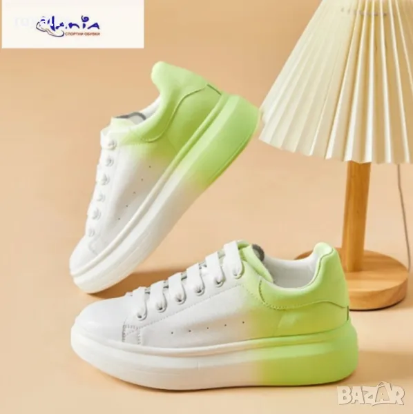 Спортни обувки в преливащ цвят, снимка 1