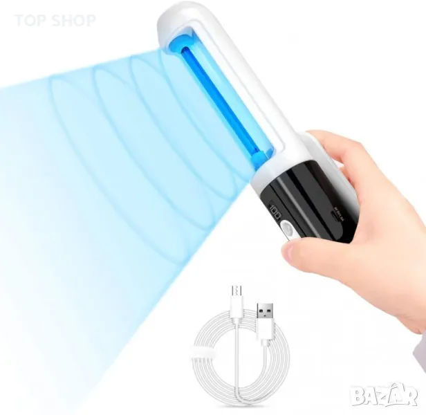 UV лампа за дезинфекция USB интелигентна за стерилизация Почистване 55 лв, снимка 1