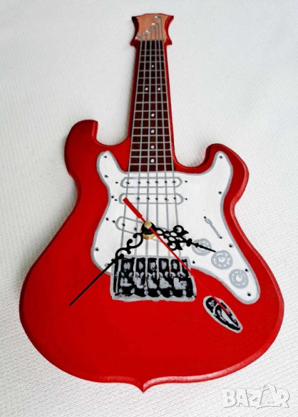 Китара оригинален часовник за стена, снимка 1