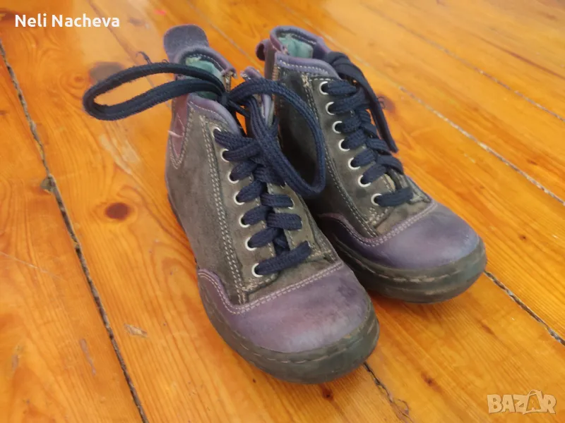 Боти ботушки идеално състояние кожа 26 номер 35лв., снимка 1