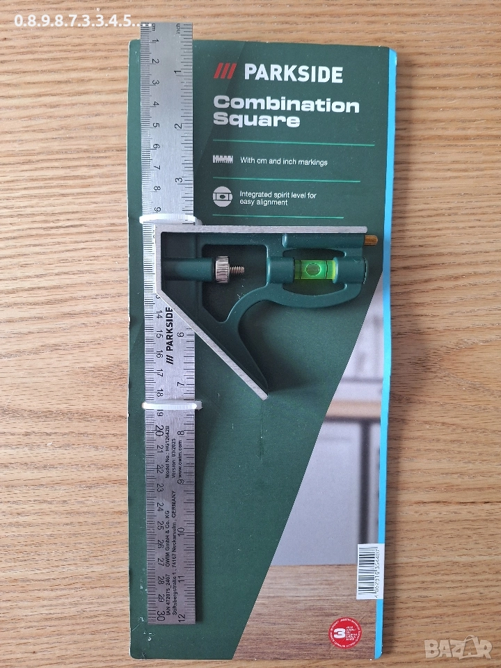 комбиниран прав ъгал на Parkside , снимка 1