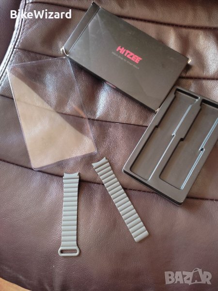Hitzee 22mm. силиконова каишка за Smart Watch сива НОВА, снимка 1