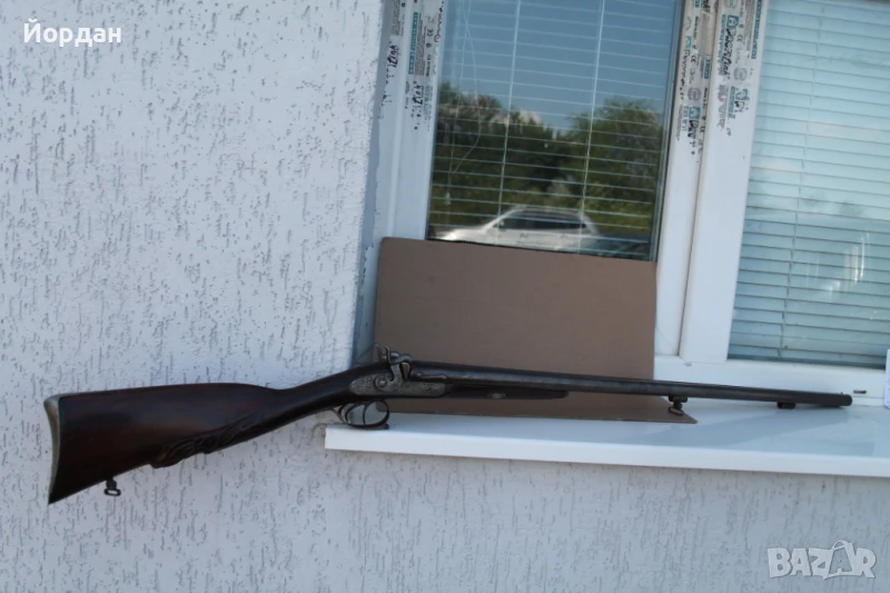 Стара ловна капсулна пушка, снимка 1