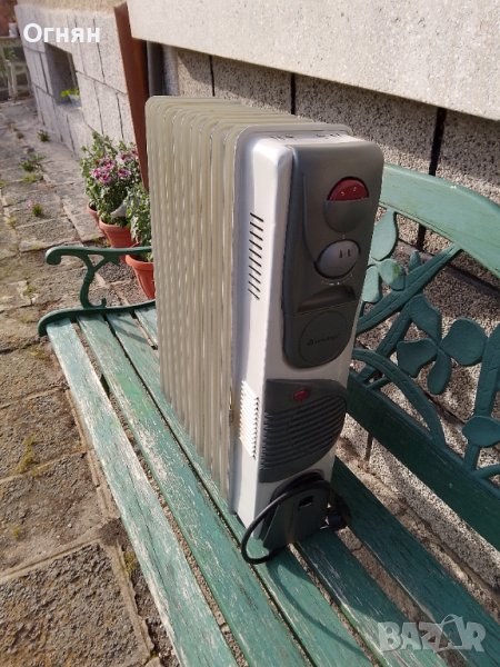 Маслен радиатор 2900 вата с вентилатор, снимка 1