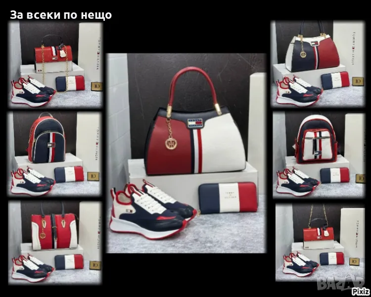 Tommy Hilfuger Дамска Чанта Томи Хилфигер - Налични Различни Цветове И Модели Код D1672, снимка 1