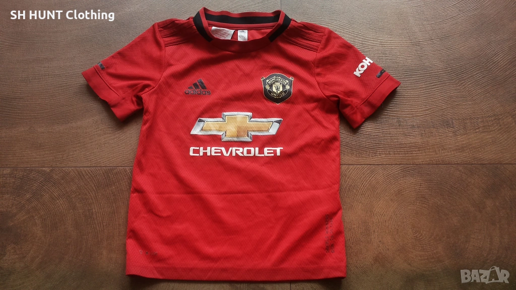 Adidas FC MANCHESTER UNITED Kids Football T-Shirt Размер 4-5 г /110 см детска футболна тениска 33-66, снимка 1