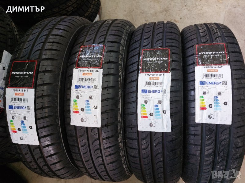 4 бр.нови летни гуми Prestivo 175 70 14 dot0220 Цената е за брой!, снимка 1