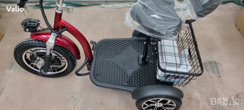 Триколка електрическа с равна платформа, снимка 1