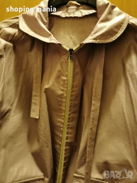 Светло електриково лилаво кожено  яке, снимка 1