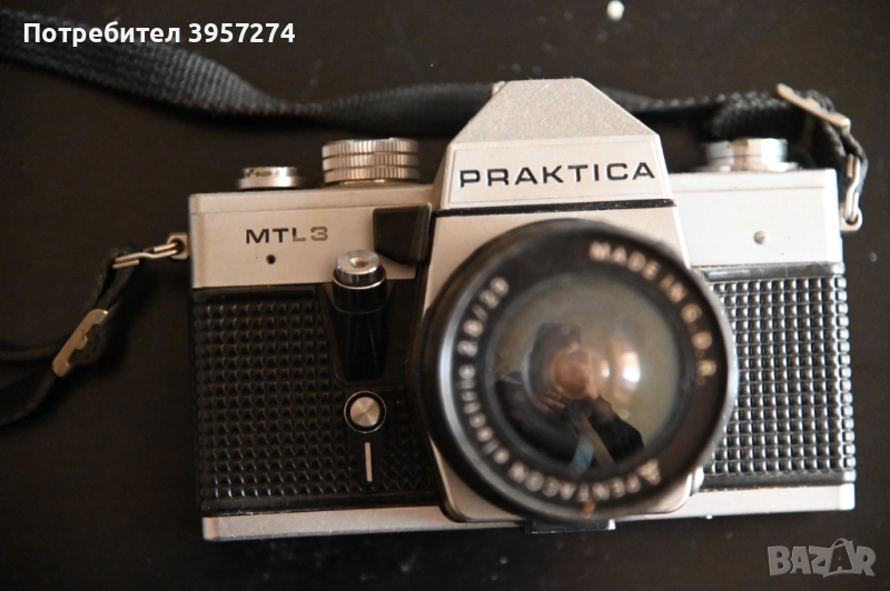 Продавам Praktica MTL3+Pentacon 29/2.8, снимка 1