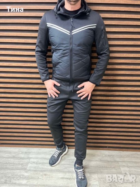Топ черен мъжки екип, снимка 1