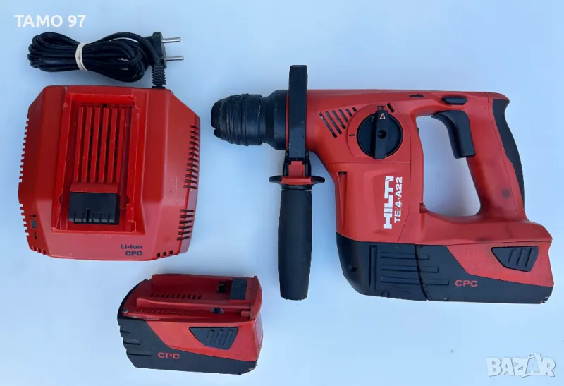 Hilti TE 4-A22 - Акумулаторен перфоратор 2022г., снимка 1