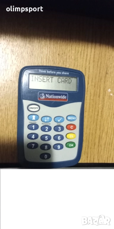 четец за банкови карти пос, снимка 1