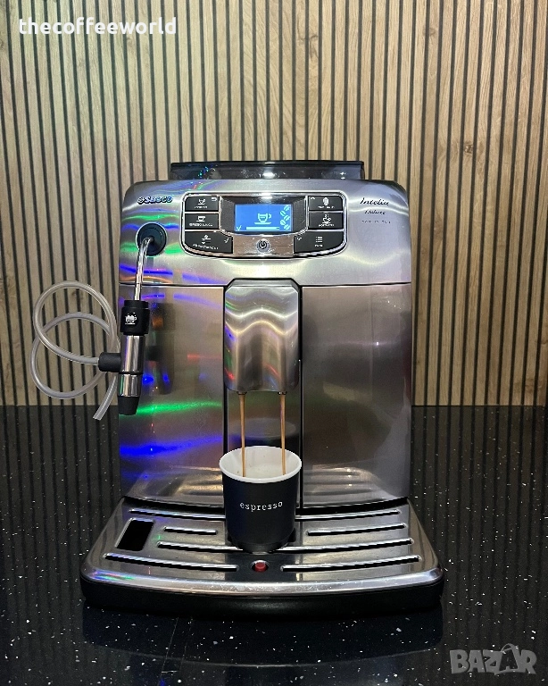 Saeco Intelia Deluxe - Перфектно състояние с 6 месеца гаранция!, снимка 1