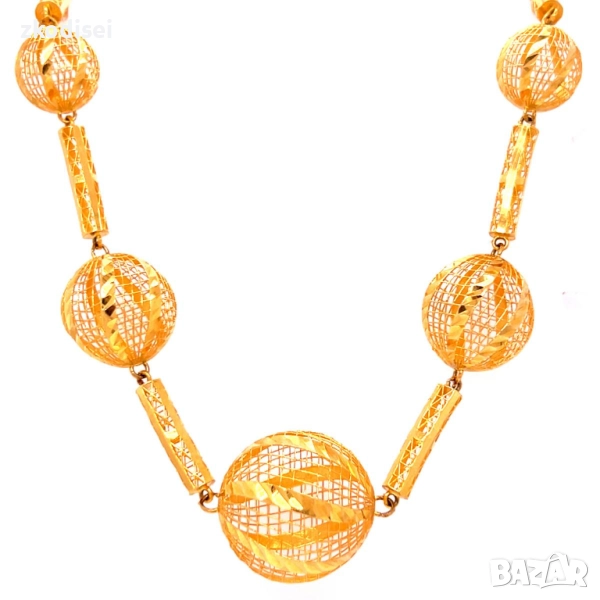 Златнo колие 19,63гр. 84,0см. 14кр. проба:585 модел:34364-1, снимка 1