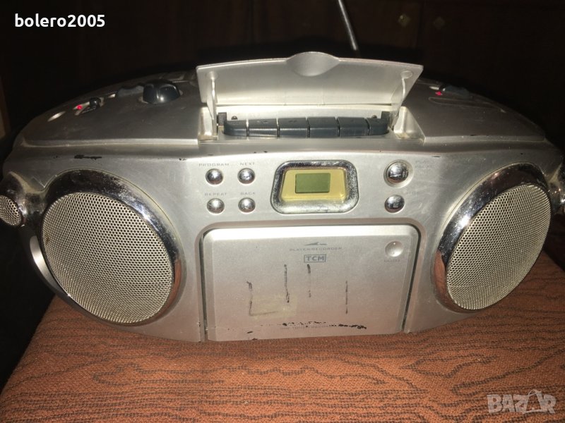  CD радио касетофон TCM, снимка 1
