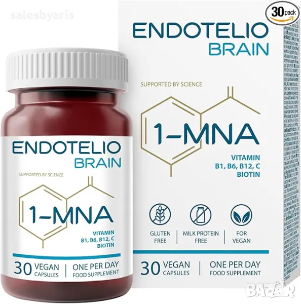 Endotelio Brain 1-MNA, Анти-ейджинг, снимка 1