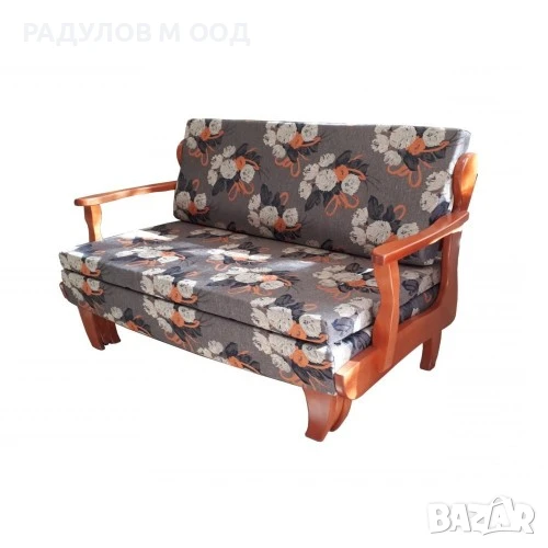 Диван масив Двойка "Иван" 134 см, снимка 1