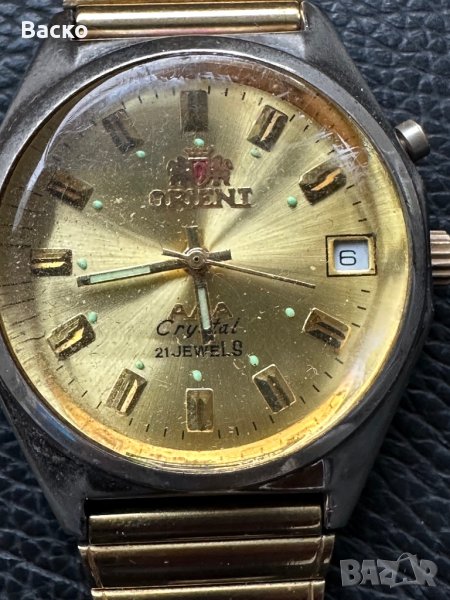 Orient златен часовник, снимка 1
