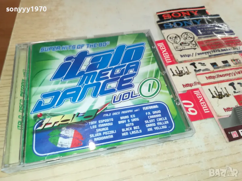 ITALO MEGA DANCE VOL 1 CD 0604251910, снимка 1