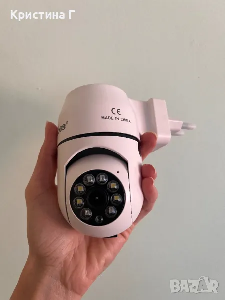 2 бр. Смарт камера с предаване в реално време (wi-fi), снимка 1