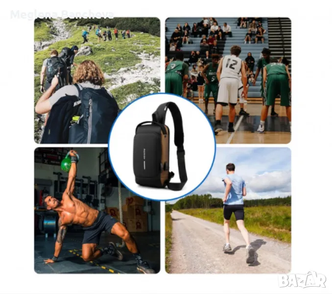 Мъжка чанта за през рамо Crossbody 29лв., снимка 1