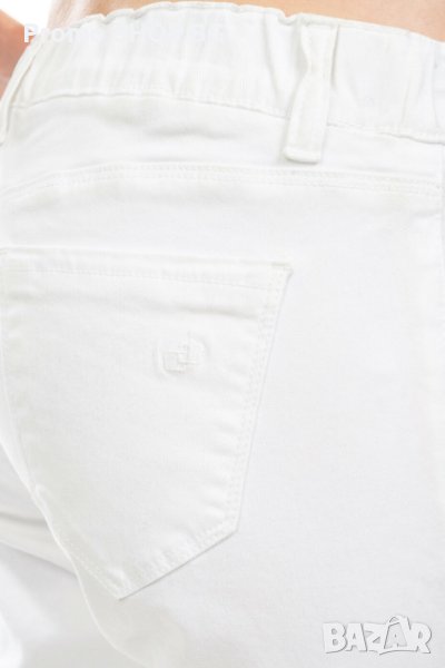 Ново!!!  Промоция !!!   !!!Летни  Дамски дънки панталон в бяло еластичен  размер   С, снимка 1