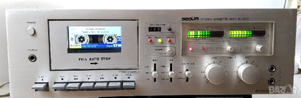 SeoUm Stereo Cassette Deck SC-3200, снимка 1