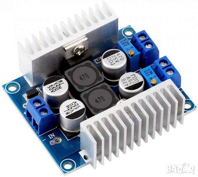 Модул DC/DC Step Down LM2596 / dual channel 3A, снимка 1