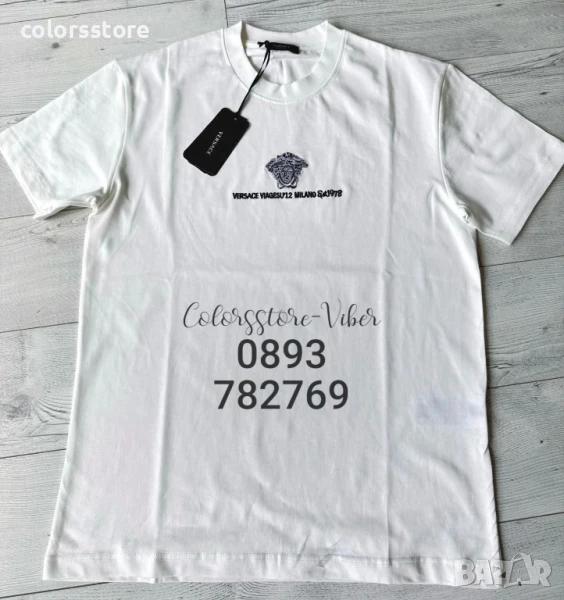 Мъжка бяла тениска  Vers@ce/IM43, снимка 1