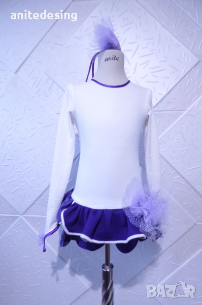 Детска рокля за спортни танци, снимка 1