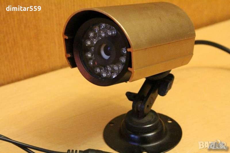 Камера за видеонаблюдение дневен и нощен режим цветна, снимка 1