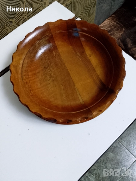 Дървена купа, снимка 1