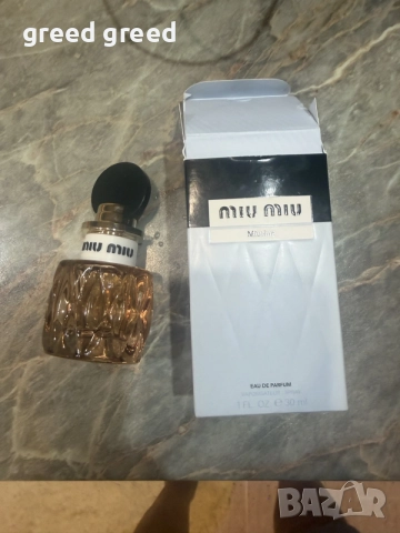miu miu оригинален парфюм 