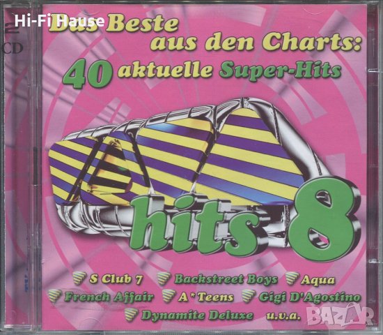 40 Aktuelle Super Hits, снимка 1 - CD дискове - 35908700