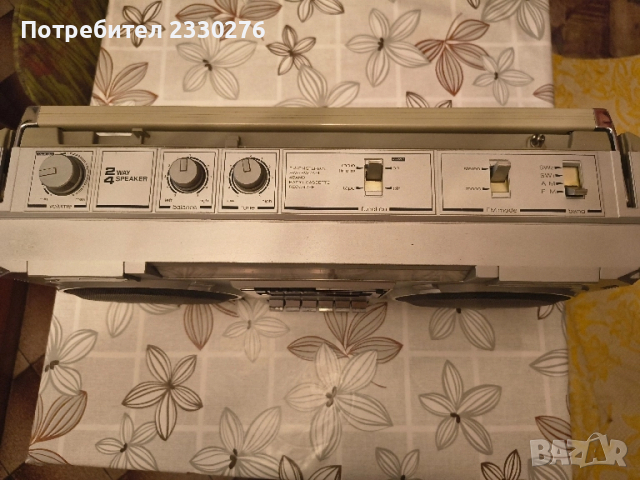 SHARP GF-7474, снимка 2 - Радиокасетофони, транзистори - 51839810