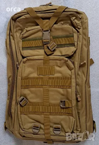 Армейска раница за риболов, лов и туризъм - военна брезентова тактическа 60 л., снимка 6 - Такъми - 49003104