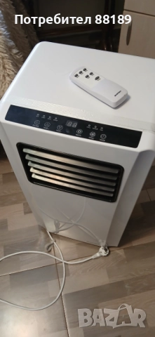 Мобилен климатик Silver Crest в отлично състояние, снимка 5 - Климатици - 51810532