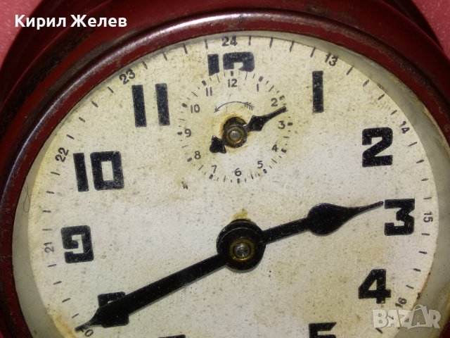 FOREIGN Стар АНГЛИЙСКИ КОЛЕКЦИОНЕРСКИ МЕХАНИЧЕН БУДИЛНИК РЕТРО МОДЕЛ 43632, снимка 12 - Антикварни и старинни предмети - 44465951