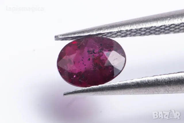 Рубин 0.33ct нетретиран овална шлифовка #4