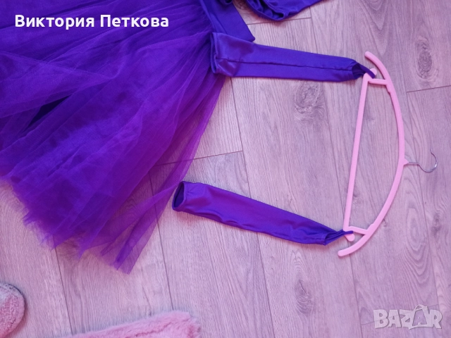Комплект за спортни танци момиче размер 128см, снимка 2 - Детски рокли и поли - 52258547