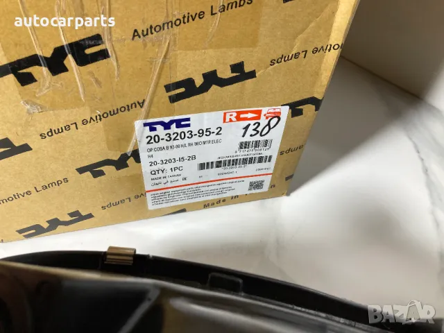 Нов фар за Опел Корса и Комбо / OPEL Corsa B, Combo B 1993 - 2000 г., снимка 5 - Части - 48359796