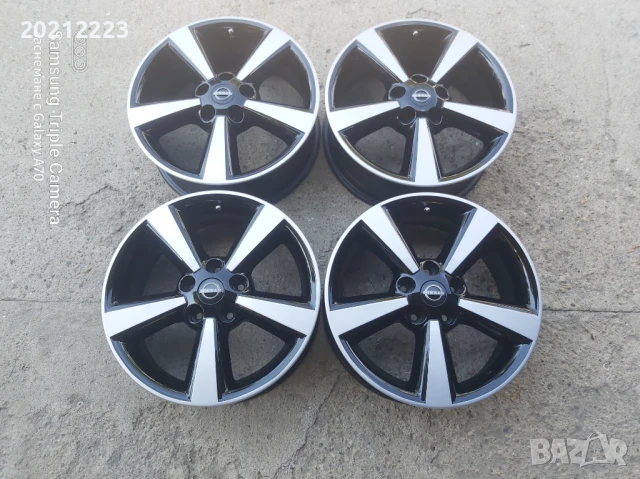 4 броя алуминиеви джанти за Nissan Qashqai 17, снимка 2 - Гуми и джанти - 51216376