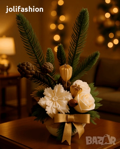 Букет от соеви свещи, снимка 16 - Декорация за дома - 52169112