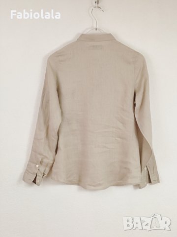 Sissy-Boy linen blouse S, снимка 3 - Блузи с дълъг ръкав и пуловери - 41497457