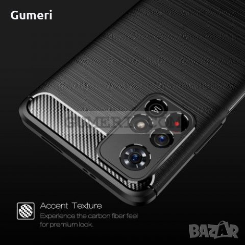 Xiaomi Redmi Note 11S  Противоударен Силиконов Гръб Със Защита За Камерата - Карбон, снимка 3 - Калъфи, кейсове - 35922339