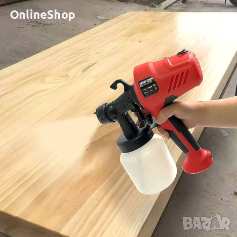 ПРОМО!!! Електрически пистолет за боядисване Electric Paint Sprayer Elite, снимка 18 - Други инструменти - 52440463